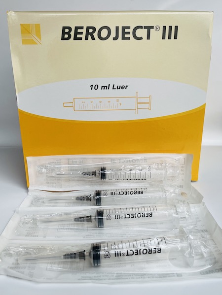 Siringhe Monouso Sterili 10 ML BEROJECT