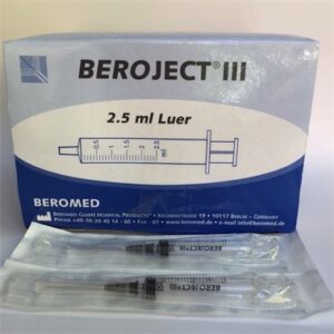 Siringhe Monouso Sterili 2,5 ML BEROJECT