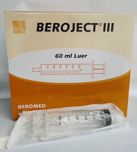 Siringhe Monouso Sterili 60 ML BEROJECT