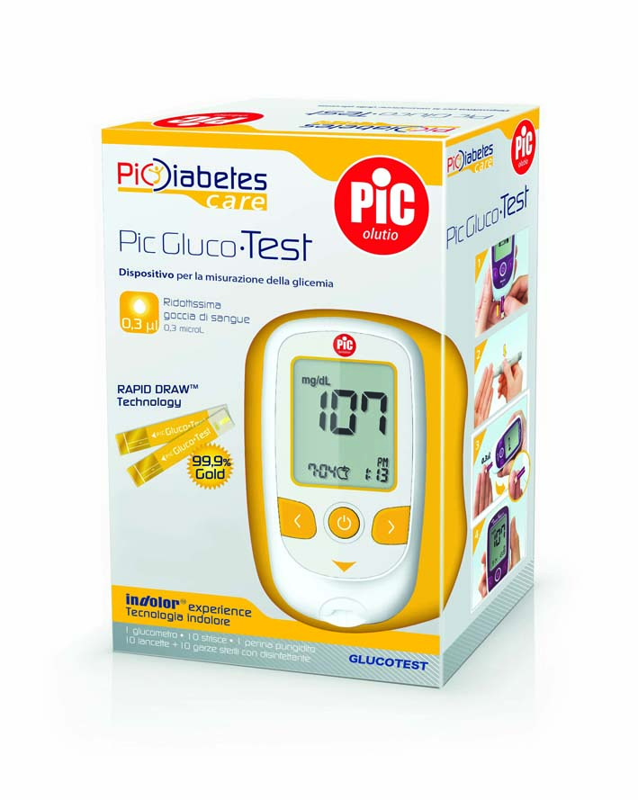 Kit Glucometro Glucotest
